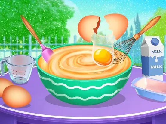 Tangkapan layar Cake Maker DIY Cooking Games iPad 