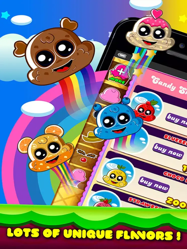 Ice Cream Blast – Rainbow Jump Carnival by Fun Free Kids Games iPad  স্ক্রিনশট