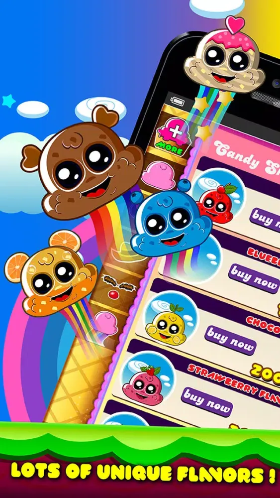 Ice Cream Blast – Rainbow Jump Carnival by Fun Free Kids Games স্ক্রিনশট