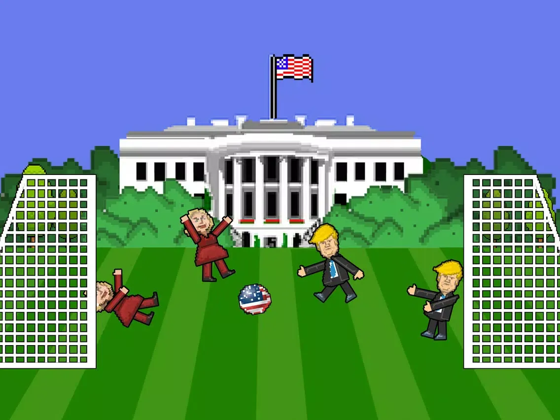 Zrzuty ekranu US President Soccer Battle iPad 