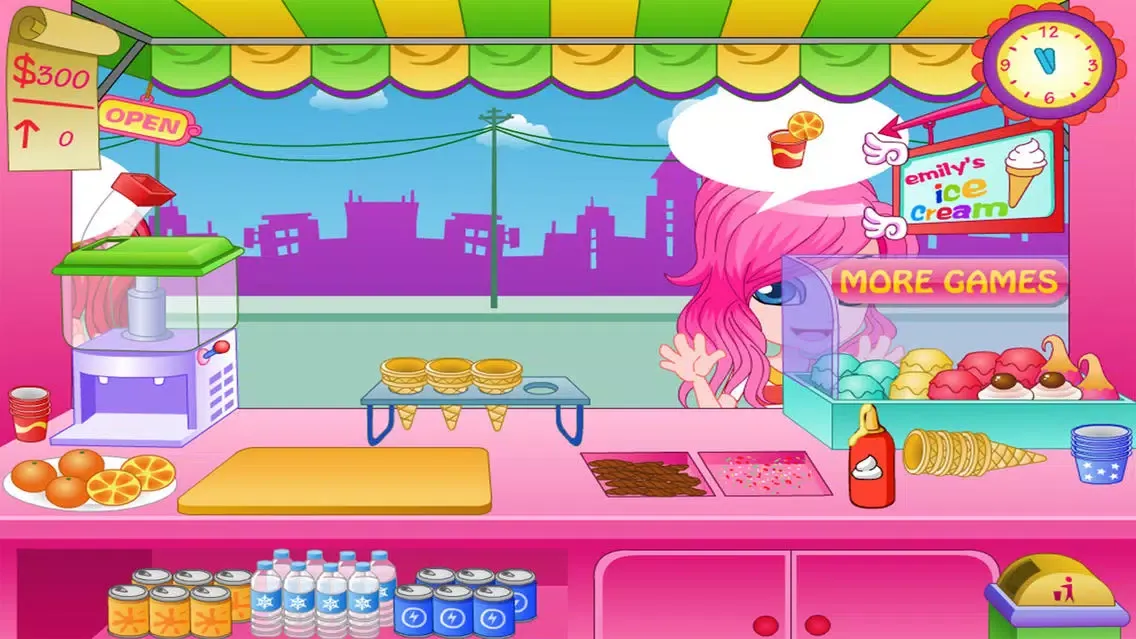 صور ice cream stand cooking Maker for Girls Games