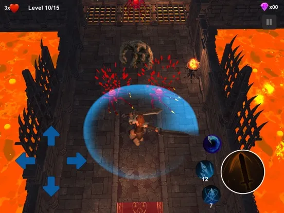 Hero North:Dragon Slayer 3d IO iPad  Screenshots