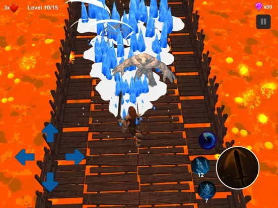Hero North:Dragon Slayer 3d IO iPad  Screenshots
