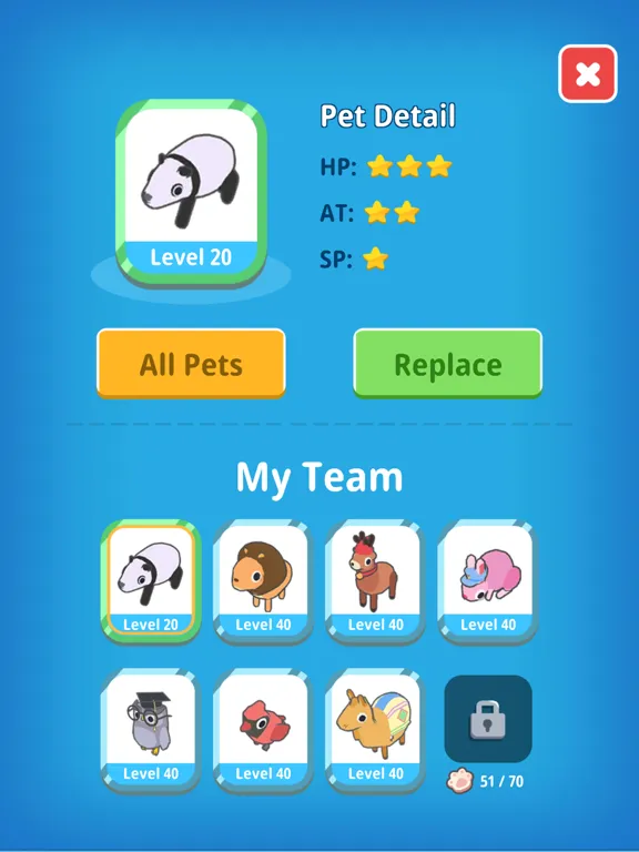 ภาพหน้าจอของ Animal Unite iPad 