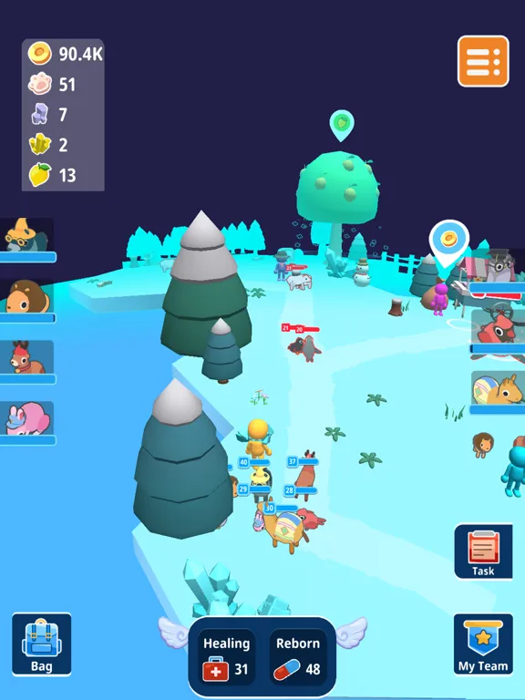 ภาพหน้าจอของ Animal Unite iPad 