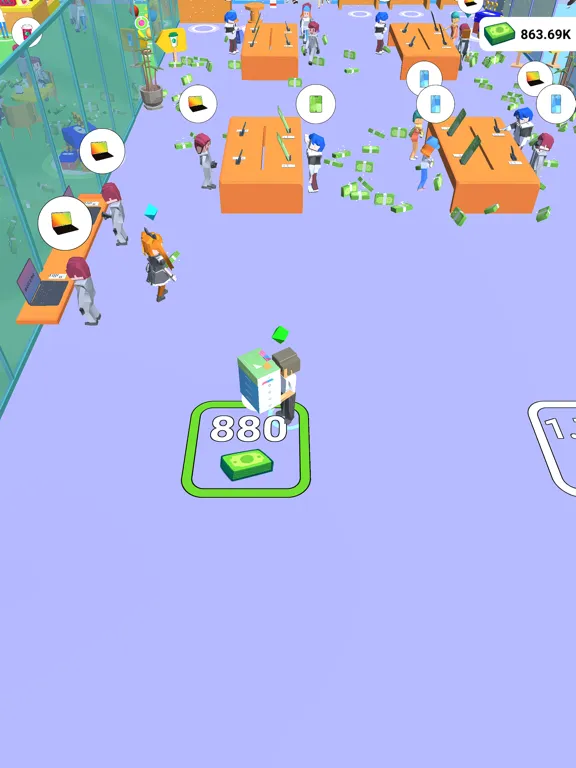 Electronic City Tycoon iPad  स्क्रीनशॉट