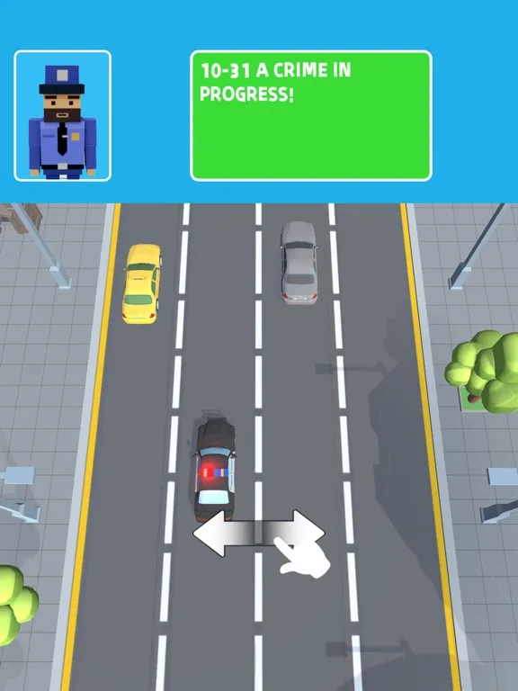 ภาพหน้าจอของ Super Traffic Run iPad 