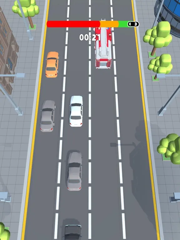 ภาพหน้าจอของ Super Traffic Run iPad 