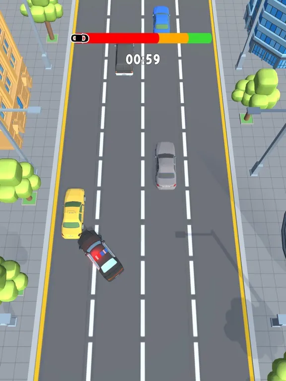 ภาพหน้าจอของ Super Traffic Run iPad 
