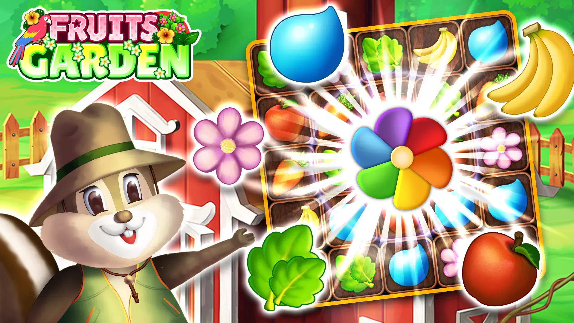 Fruits Garden: Match 3 Puzzle Screenshots