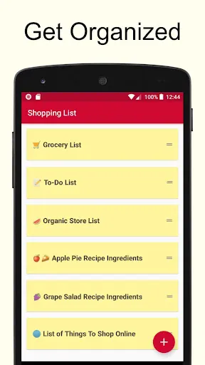 ภาพหน้าจอของ Shopping List - Simple & Easy