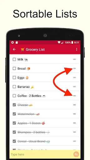 ภาพหน้าจอของ Shopping List - Simple & Easy