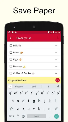 ภาพหน้าจอของ Shopping List - Simple & Easy