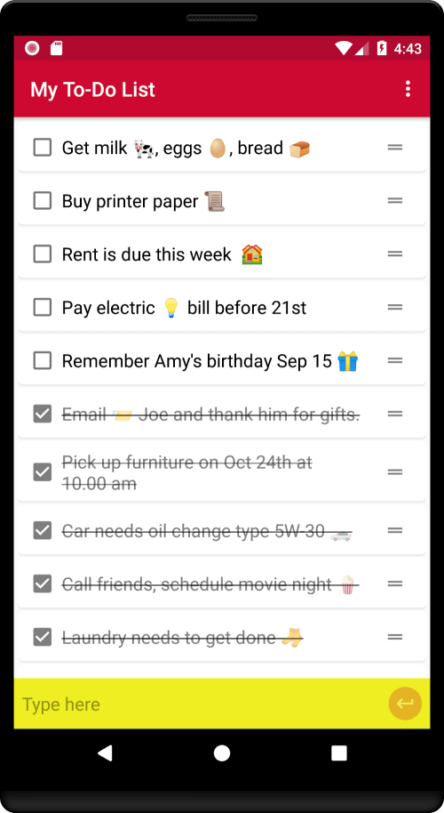 Simple To Do List-screenshot-2