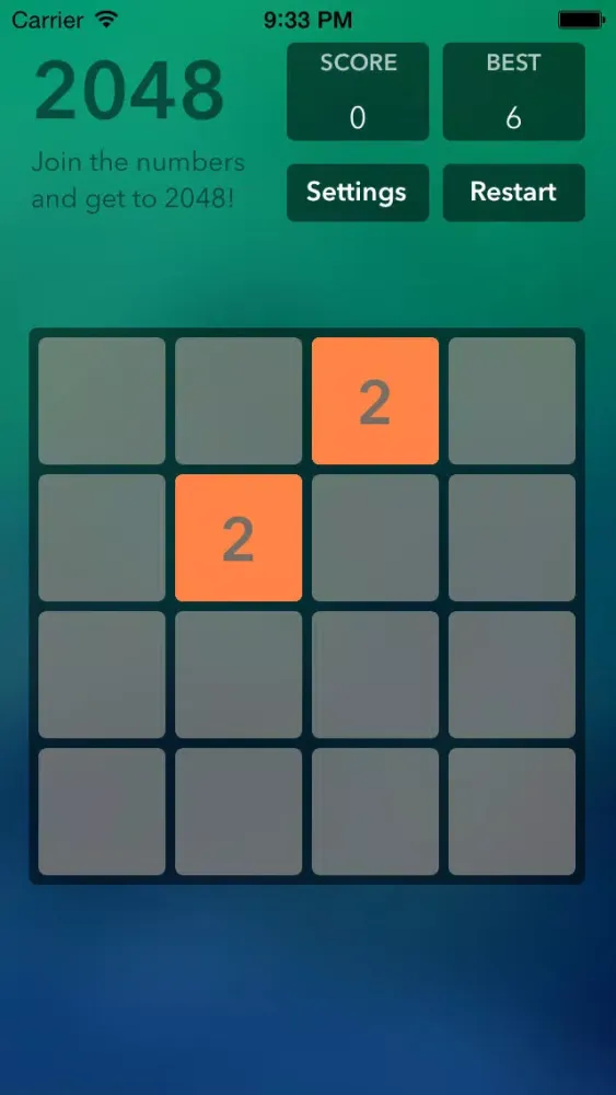ภาพหน้าจอของ 2048 & 8192