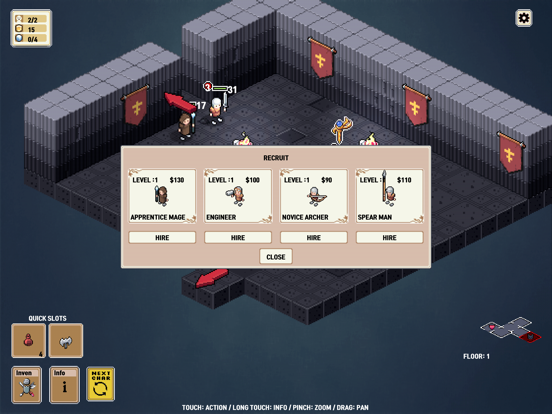 SFD : ROGUE TRPG iPad  Ekran Görüntüleri