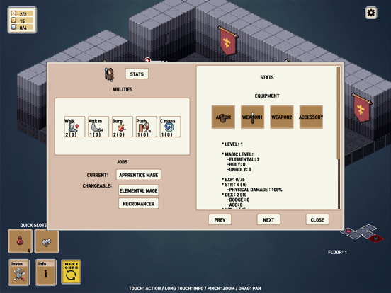 SFD : ROGUE TRPG iPad  Ekran Görüntüleri