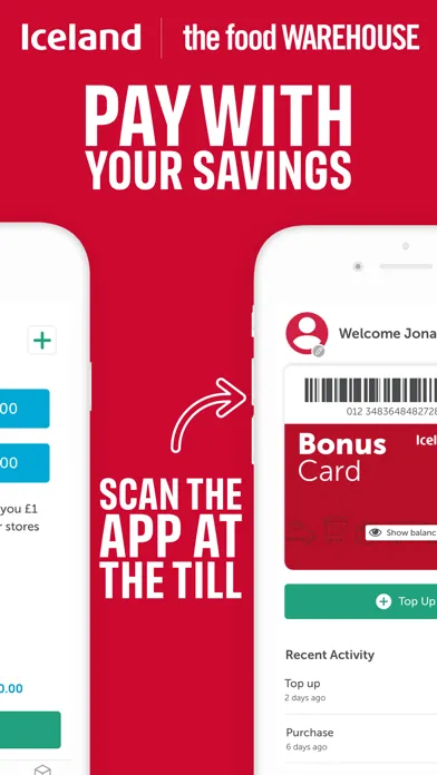 Tangkapan layar Iceland Bonus Card