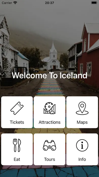 Screenshot di Iceland - Travel Guide & Tours