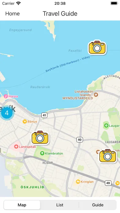 Screenshot di Iceland - Travel Guide & Tours