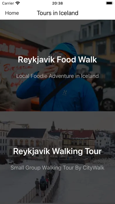 Screenshot di Iceland - Travel Guide & Tours