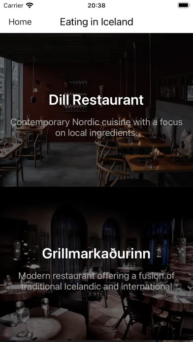 Screenshot di Iceland - Travel Guide & Tours