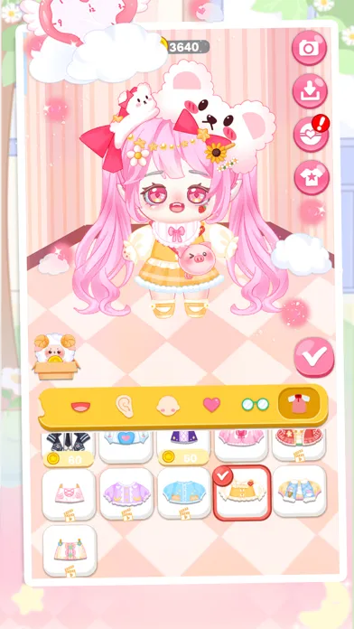 Chibi Dress Up Doll Maker スクリーンショット