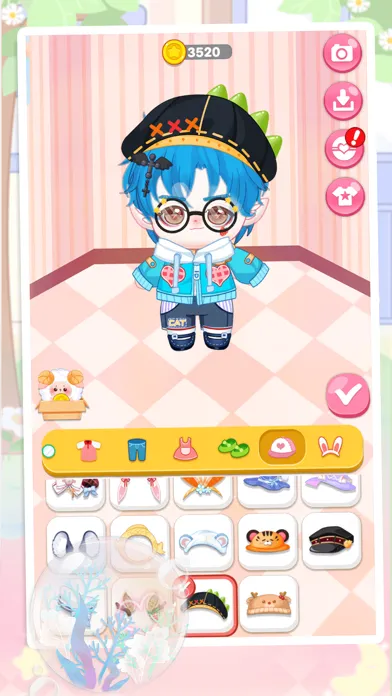 Chibi Dress Up Doll Maker スクリーンショット