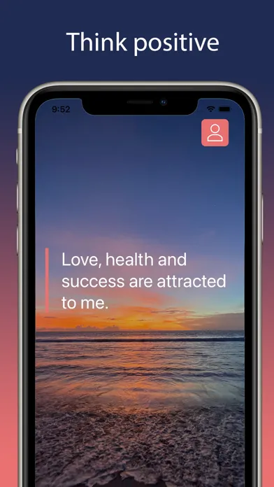 Capturas de tela do Sunny-Unique Daily Affirmation