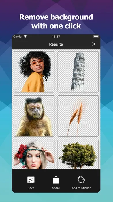 Photo Cut Out Editor Screenshots