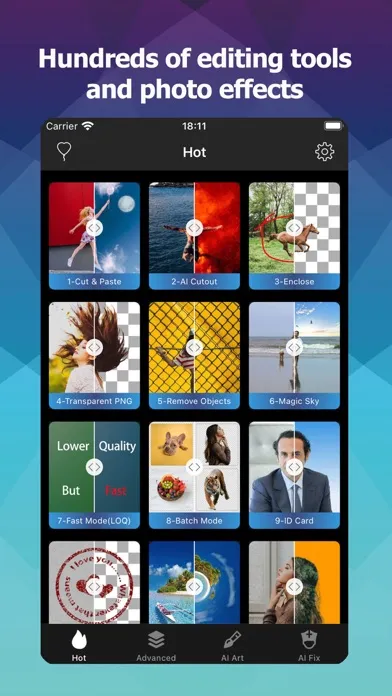 Photo Cut Out Editor Screenshots