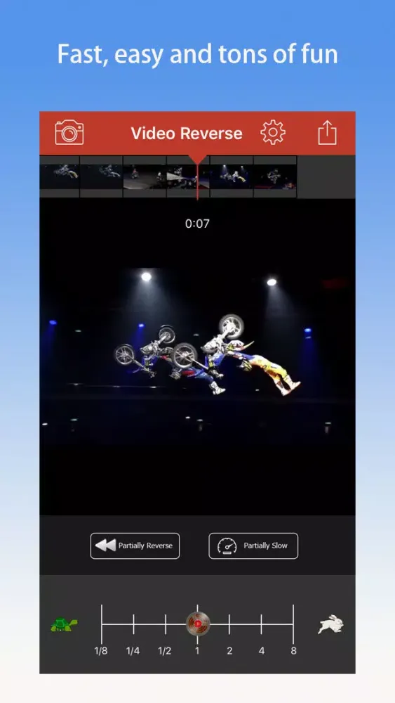 Video Reverse Pro - Rewind, backward movie editor for vine & instagram Screenshots