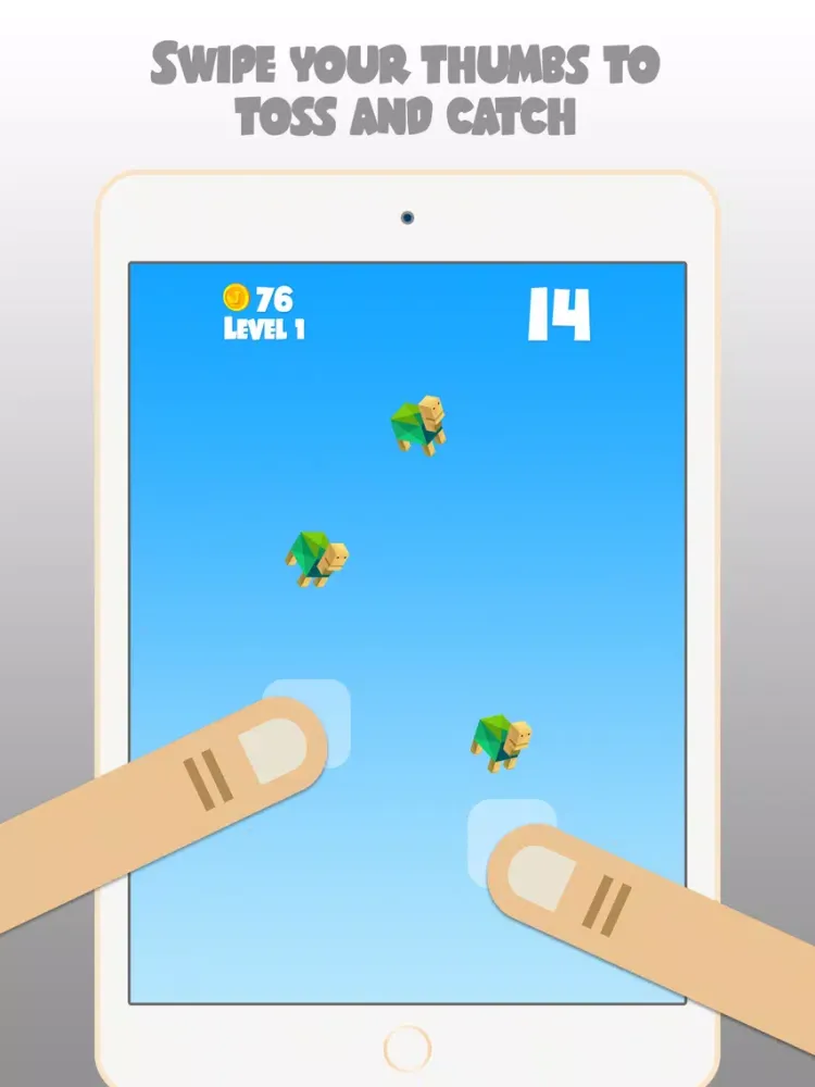 Zrzuty ekranu Juggle Animals iPad 