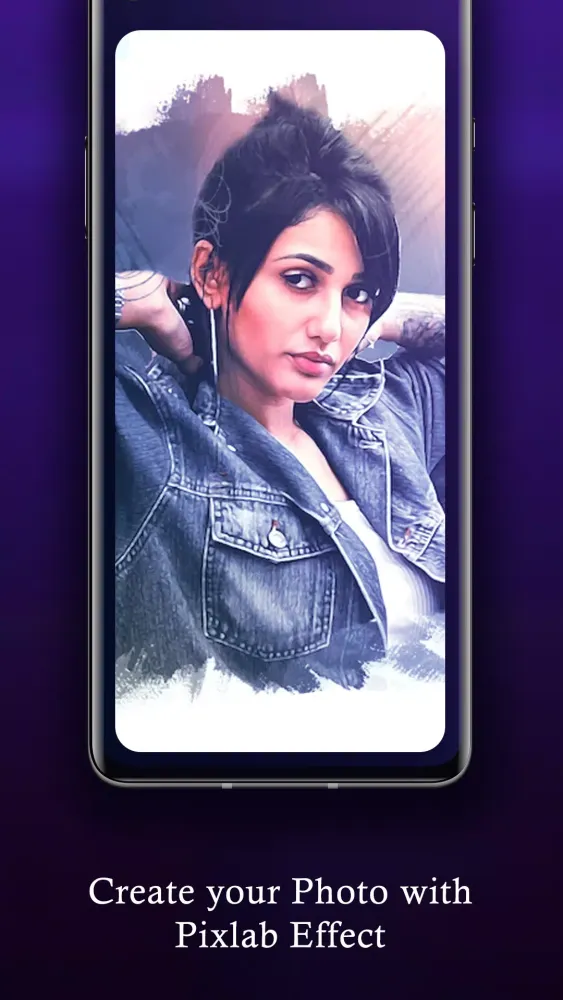 Screenshot di Neon Wings Light Photo Editor
