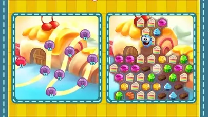 Sugar Tales: Collapse Game سکرین شاٹس