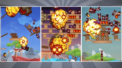 تصاویر Ninja Bear: Slingshot Shooter