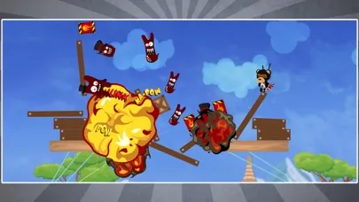Tangkapan layar Ninja Bear: Slingshot Shooter