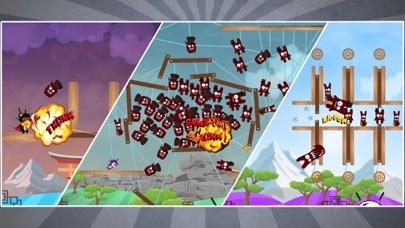 تصاویر Ninja Bear: Slingshot Shooter