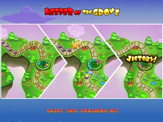 Keeper of the Grove: Strategy iPad  스크린샷