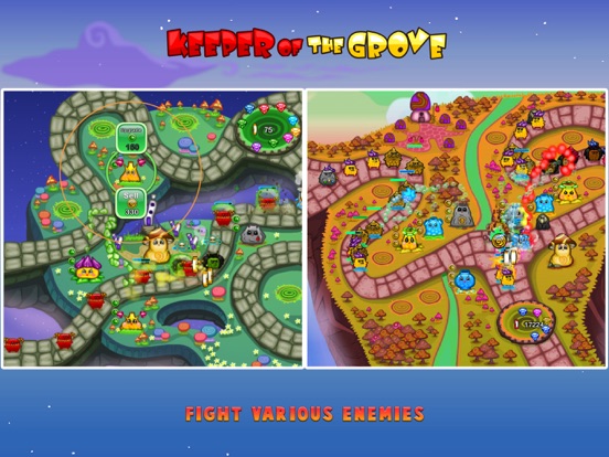 Keeper of the Grove: Strategy iPad  스크린샷