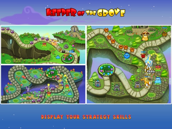 Keeper of the Grove: Strategy iPad  스크린샷
