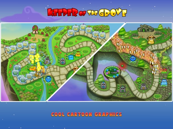 Keeper of the Grove: Strategy iPad  스크린샷