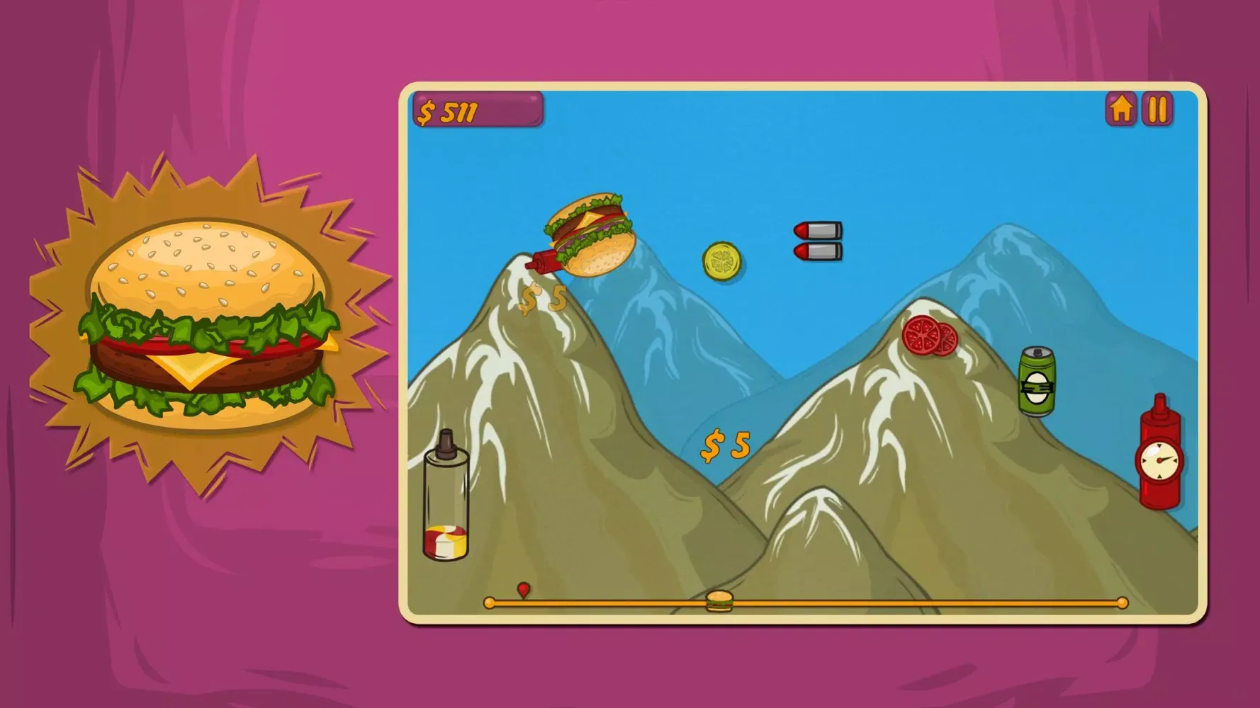 Mad Burger: Avoiding Game Screenshots