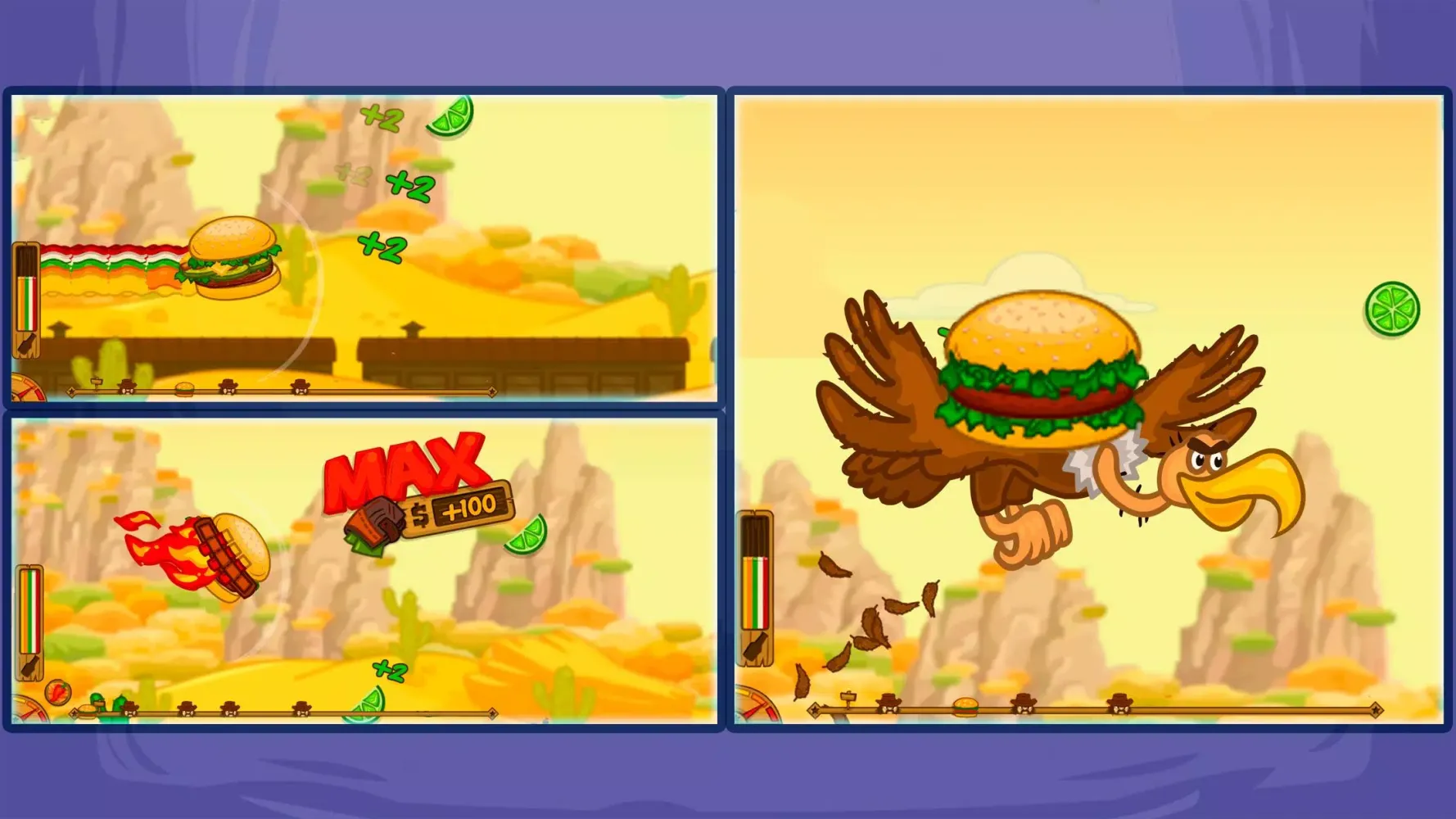 Tangkapan layar Mad Burger 3: Wild West
