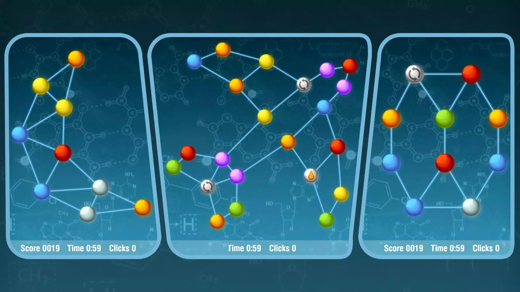 Atomic Puzzle Screenshots