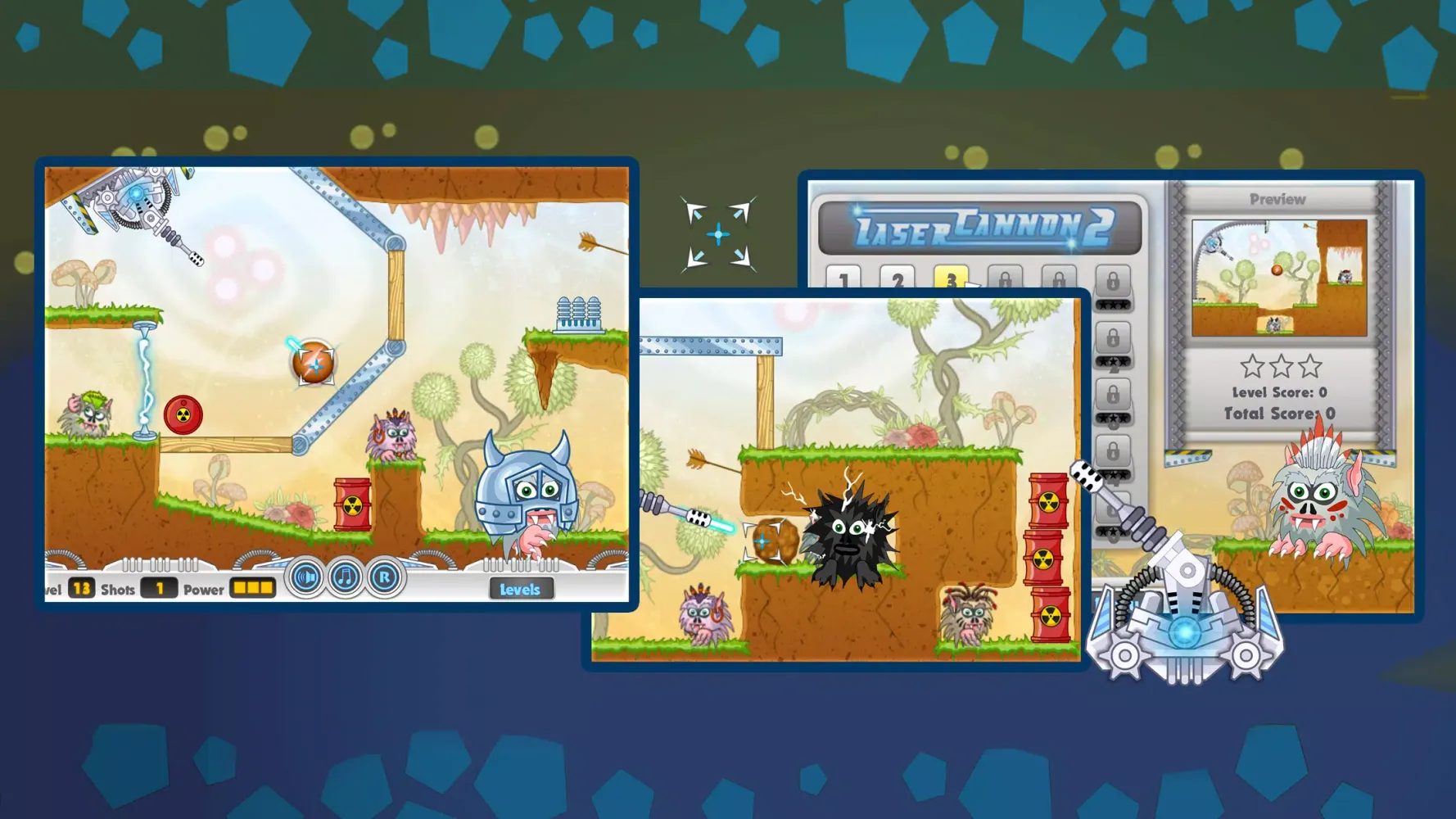 Screenshot di Laser Cannon 2