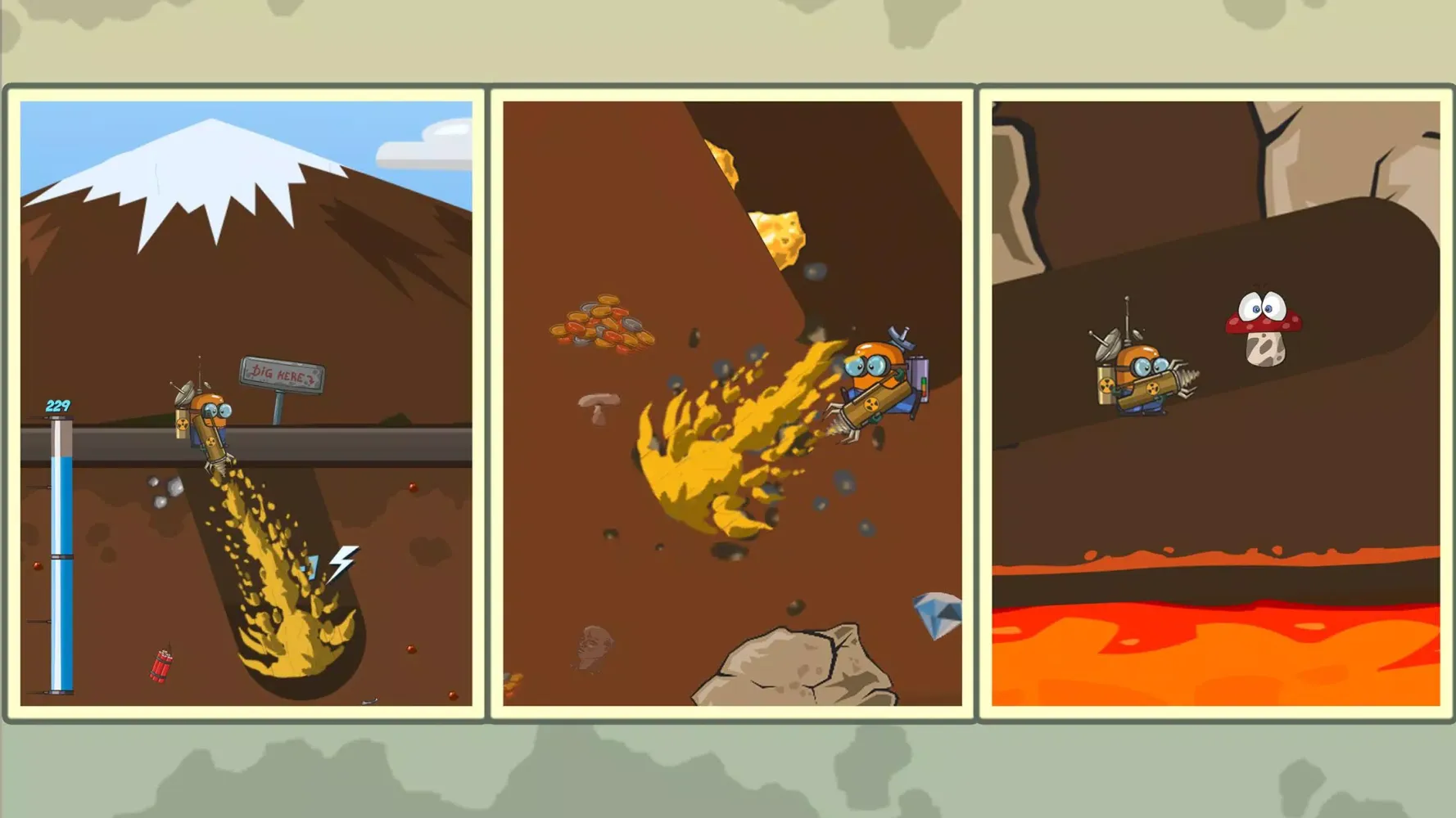 Diggy Screenshots