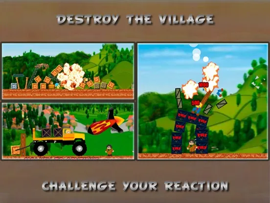 ภาพหน้าจอของ Destroy the Village: Arcade iPad 