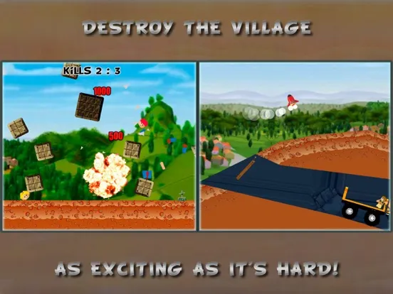 ภาพหน้าจอของ Destroy the Village: Arcade iPad 