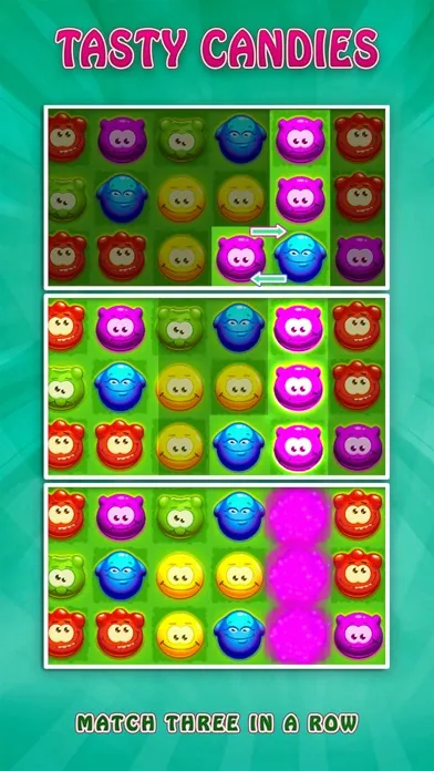 Tasty Candies: Match 3 Puzzle Screenshots
